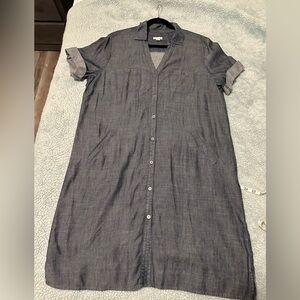 J. Jill Denim dress with light stretch.